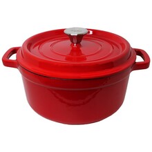 Emailitud malmpott Zyle ZY126RKI, 5 L, punane