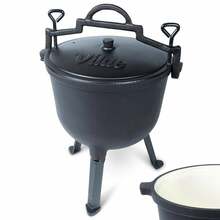 Emailitud malmpott Vilde Cast Line, 10 L, kaanega