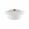 Malmpott Le Creuset ovaalne, 27 cm, 4.1 L, valge