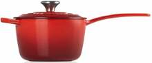 Emailitud malmpott LE CREUSET, 16 cm, 1.5 L, punane