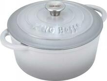 Emailitud malmpott Kinghoff KH-1521, 4 L, must