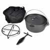 Malmpott Dutch Oven, 4.2 L, tarvikutega