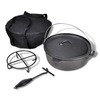 Malmpott Dutch Oven, 5.6 L, tarvikutega