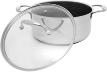 Pott Kohersen Black Cube, 24 cm, 4.9 L, must