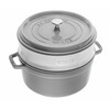 Malmpott aurutusalusega Staub La Cocotte 40508-819-0, 3.8 L, grafiit