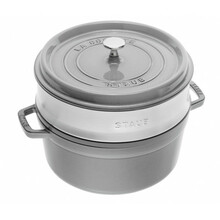 Malmpott aurutusalusega Staub La Cocotte 40508-819-0, 3.8 L, grafiit