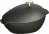 Emaliga malmpott Staub Special Cocotte Mussel, 2 L, must