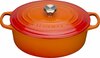 Malmipott Le Creuset, ovaalne, 27 cm, 4.1 L, oranž