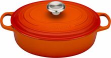 Malmpott Le Creuset, ovaalne, 27 cm, 3.4 L, oranž