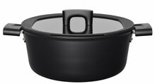 Induktsioonpott kaanega Fiskars Hard Face 1052228, 26 cm, 5 L