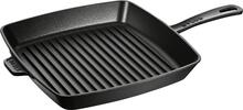 Grillpann Zwilling Staub, 26 cm, must