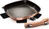 Grillpann Berlinger Haus BH-1950, 28 cm, must/roosakuldne
