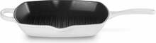 Grillpann Le Creuset 02723272, 26 cm, valge