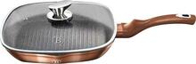 Grillpann Berlinger Haus BH-1610, 28 cm, roosa kuld
