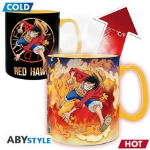 Tass Abystyle One Piece Luffy & Sabo, termokruus, 460 ml