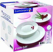 Lõunaserviis Luminarc Everyday, 18-osaline