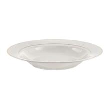 Supi taldrik Ambition Aura Gold, 23 cm, portselan, kuld/valge