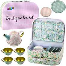 Laste metallist teeserviis Lean Toys, 15-osaline