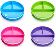 Taldrik Munchkin Suction Plate, libisemiskindla põhjaga