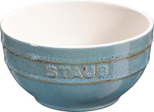 Kausside komplekt Staub 40508-147-0, 14 cm, türkiis, 4 tk