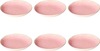 Supitaldrikute komplekt Rose&Tulipani Concerto Fuse Rosa, 6 tk, 21 cm