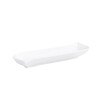 Serveerimisalus Ambition Fala, 23x5,5 cm, portselan, valge