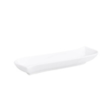 Serveerimisalus Ambition Fala, 23x5,5 cm, portselan, valge