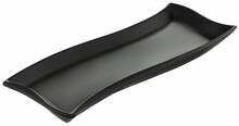 Serveerimistaldrik Ambition Salsa Fala, 26x10 cm, must