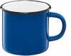 Emailitud tass Olkusz Enamel, sinine/must, 500 ml