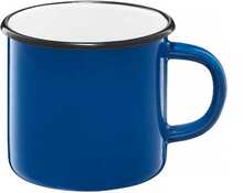 Emailitud tass Olkusz Enamel, sinine/must, 500 ml