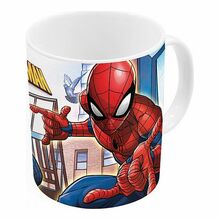 Tass Spider-Man Great Power, 350 ml, sinine/punane