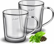 Topeltklaasist tasside komplekt Lamart Vaso Double Borosilicate Thermo LT9036, 0,350 L, läbipaistev