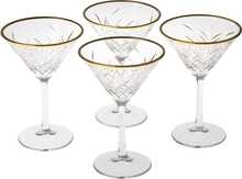 Kokteiliklaaside komplekt Pasabahce Timeless Gold, 230 ml, 4 tk