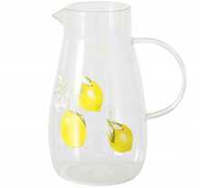 Klaasist limonaadikann Boltze Capri, H 21 cm