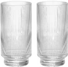 Klaaside komplekt Maku 640818, sooneline, valge, 490 ml, 2 tk