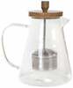 Teekann Homla Olivia, läbipaistev, 1,3 L