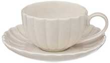 Portselanist tass alustassiga Secret De Gourmet ROMY, 6 cm