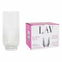 Klaaside komplekt Lav Tokyo, 395 ml, 6 tk