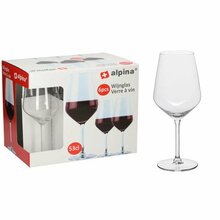 Veiniklaaside komplekt Alpina, 6 tk