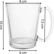 Kohvi- ja teeklaasid Springos HA7497, 300 ml, 6 tk