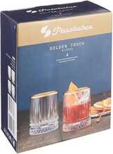 Klaasikomplekt Pasabahce Elysia Gold, 4 tk, 355 ml