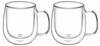 Topeltklaasist tasside komplekt Ambition Mia, läbipaistev, 390 ml, 2 tk
