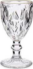 Veeklaasid Vivalto Diamond Gold, 254 ml, 6 tk