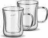 Topeltklaasist tasside komplekt Lamart Vaso Double Borosilicate Thermo LT9033, 0,4 L, läbipaistev, 2 tk