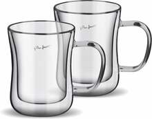 Topeltklaasist tasside komplekt Lamart Vaso Double Borosilicate Thermo LT9033, 0,4 L, läbipaistev, 2 tk