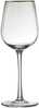 Veiniklaasid Lyngby Glas Palermo Gold, 300 ml, 4 tk