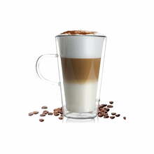 Latte tass Vialli Design Amo, 320 ml, topeltklaasist