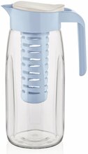 Kann Ambition Fiesta, puuviljasõelaga, plast, 1,45 L, sinine