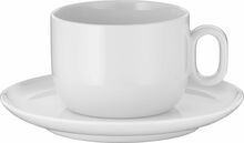 Kapuutsino tasside komplekt WMF Barista, 160 ml, 2 tk, valge