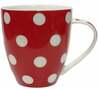 Tass Asi Collection Dots, valge/punane, 513 ml